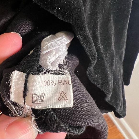 Vintage Tostmann Velvet Top Long Sleeve Pearl Buttons 42 - Picture 11 of 12